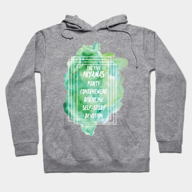 THE FIVE NIYAMAS Hoodie by MirrorMeFitness